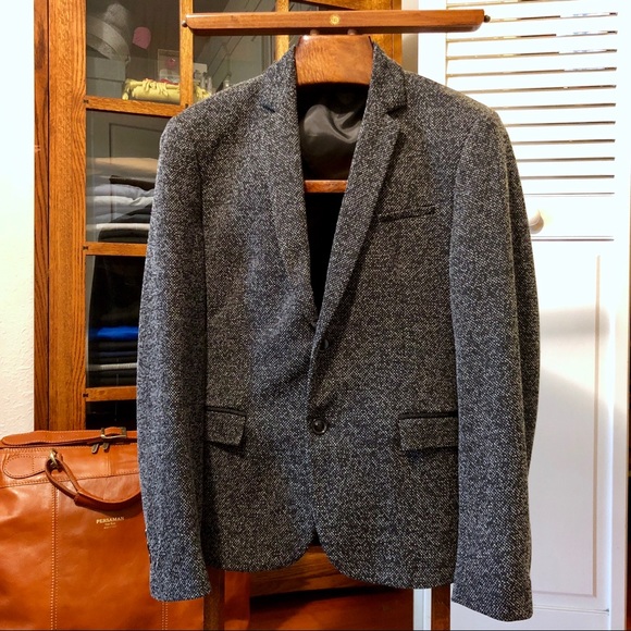 Zara Other - Knickerbocker Yarn Textured Blazer